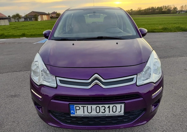 Citroen C3 cena 21900 przebieg: 74000, rok produkcji 2014 z Turek małe 106